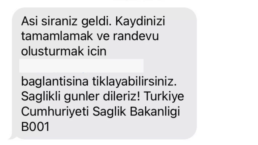 Dolandırıcılar "Aşı Sıranız Geldi" Sms'leriyle Kandırıyor