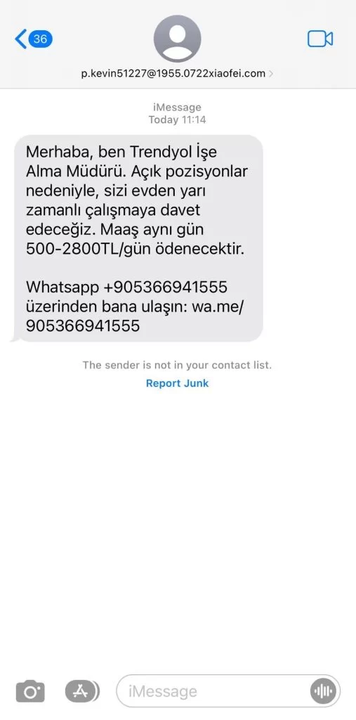 Hackerların Yeni Sahte İş Teklifi Tuzağına Dikkat