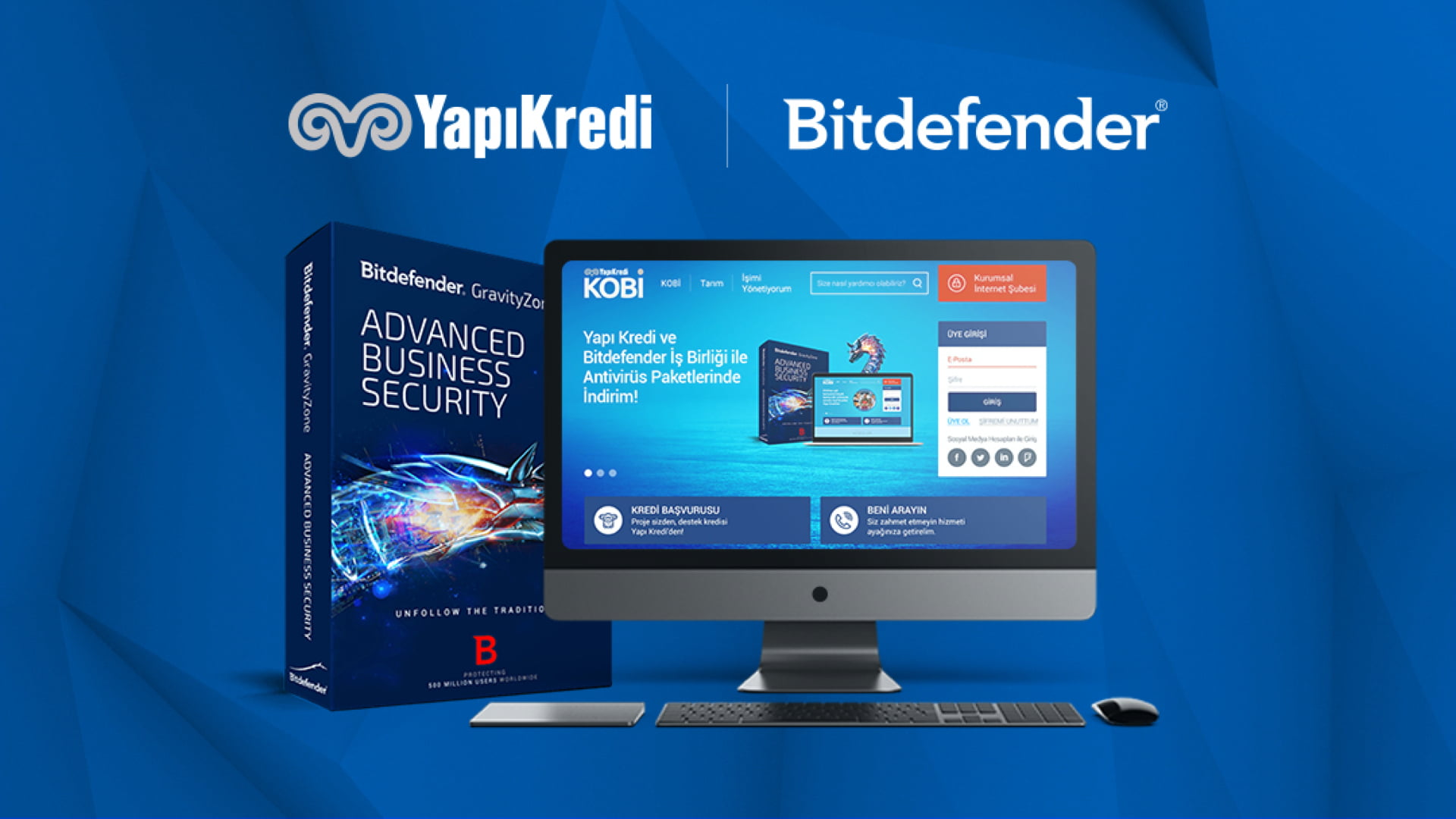 Yapıkredi ve Bitdefender Antivirüs’ten Kobilere Siber Güvenlik Dopingi